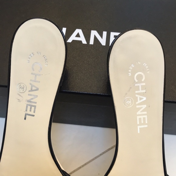 CHANEL  slides size 38.5 - Picture 3 of 6
